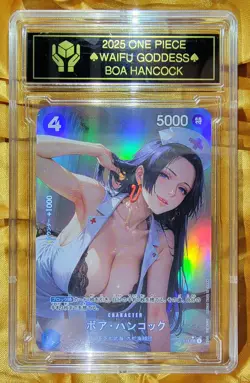 BOA HANCOCK One Piece Anime Waifu Goddess CUSTOM CARD - Image 2