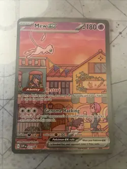 Pokemon TCG 2023 151 Ultra Premium Collection Mew EX Promo Card #53 NM - Image 1