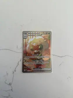 Whimsicott ex 165/086 Special Illustration SIR Holo White Flare Pokemon TCG Card - Image 1