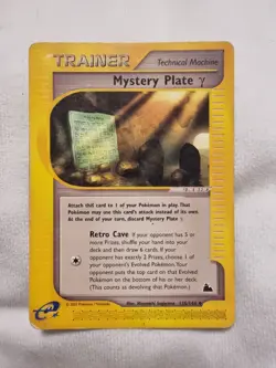 Mystery Plate Gamma (Y) Skyridge Pokemon Card Very Good Condition - Image 1
