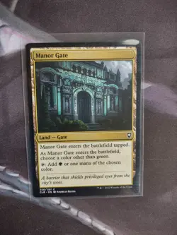 MTG Basilisk Gate NM Commander Baldur's Gate Common Land Creature Pump EDH - Image 1