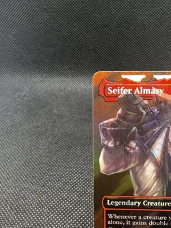 Magic Seifer Almasy (Borderless) (Surge Foil) Foil MTG Final Fantasy 0534 - Image 2