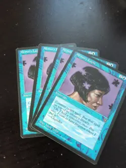 Memory Lapse (4) Homelands NM MTG Magic the Gathering Female - Image 1