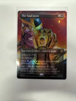 The Soul Stone (Borderless) Marvel's Spider-Man Foil - Image 1