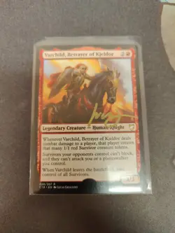 1x Artist Proof Varchild, Betrayer Of Kjeldor Magic The Gathering Rare - Image 1