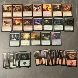 EDH MTG Commander Deck “Ruric Thar, the Unbowed” Gruul Magic The Gathering Deck - Image 3