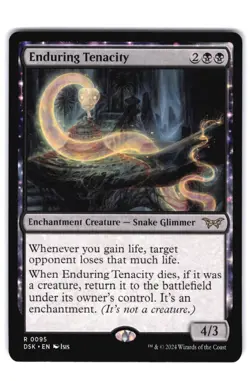 Enduring Tenacity R Duskmourn: House of Horror 95 NM MTG Magic - Image 1