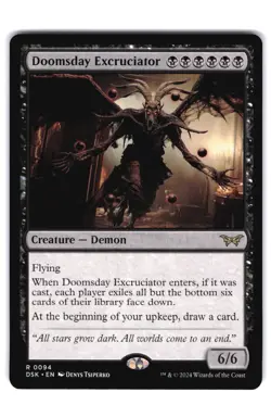 Doomsday Excruciator R Duskmourn: House of Horror 94 NM MTG Magic - Image 1