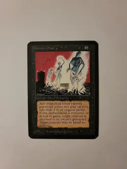 Magic The Gathering Alpha Set Animate Dead - See Photos - OC3009 - Image 1