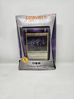 Eternal Bargain Commander DeckSealed Mtg Magic The Gathering 2013 Ripped Package - Image 2