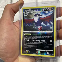 Pokemon TCG Honchkrow Mysterious Treasures 10/123 Reverse Holo Rare LP+ Nintendo - Image 2