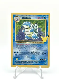 Blastoise 2/102 Holo Celebrations Classic Collection Pokemon NM - Image 3