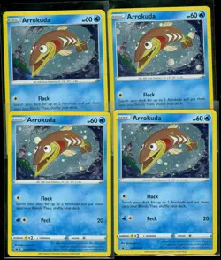 Pokemon ARROKUDA SWSH093 - Battle Styles - RARE HOLO PROMO - MINT 4X - Image 1