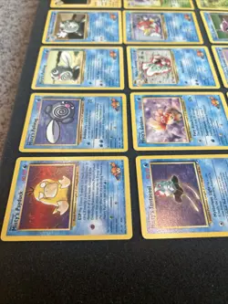 POKEMON TCG GYM HEROES NON-HOLO LOT -30- Lt Surges, Misty, Koga, Giovanni LP+NM - Image 5