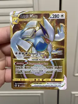 Lugia VSTAR 211/195 Secret Rare Pokemon TCG SWSH12: Silver Tempest - Image 1