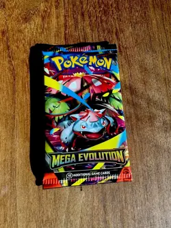 VERY HEAVY Pokemon TCG Mega Evolution - Factory Sealed Booster Pack (22.60g!) - Image 2