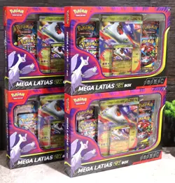 4 x Pokemon TCG Mega Latias ex Box Sealed New - Image 1