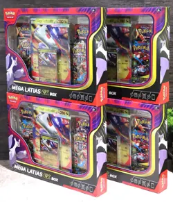 4 x Pokemon TCG Mega Latias ex Box Sealed New - Image 2
