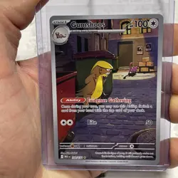 Gumshoos 153/132 Pokemon TCG Me01: Mega Evolution Illustration Rare Holo NM/MT - Image 2