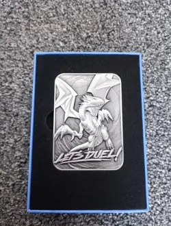 Yu-Gi-Oh! Blue Eyes White Dragon Metal Card Limited Edition Collectible Ingot - Image 2