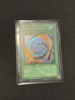 Yu-Gi-Oh! - FADED - TCG Polymerization LOB-059 Legend of Blue Eyes White Dragon - Image 4