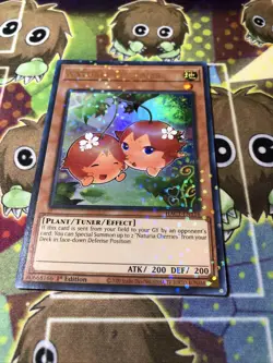 Yugioh Naturia Cherries HAC1-EN116 Duel Terminal Ultra 1st Edition Near Mint - Image 1