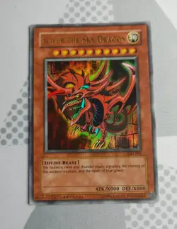 YuGiOh Slifer the Sky Dragon GBI-001 Ultra Rare Promo 2003 KONAMI - Image 1