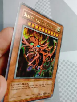 YuGiOh Slifer the Sky Dragon GBI-001 Ultra Rare Promo 2003 KONAMI - Image 3