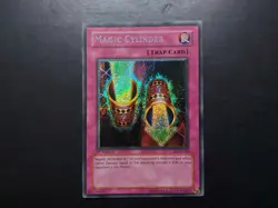 Yugioh - Magic Cylinder LON-104 Secret Rare 1st Edition - Image 1