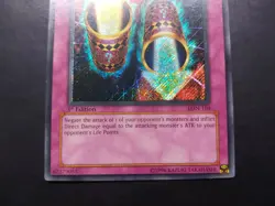 Yugioh - Magic Cylinder LON-104 Secret Rare 1st Edition - Image 3