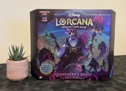Disney Lorcana Trading Card Game: Illumineer's Quest - Deep Trouble Box Sealed - Image 1