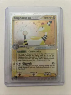 Pokemon Ampharos EX Dragon Holo Rare Card 89/97 - Image 1