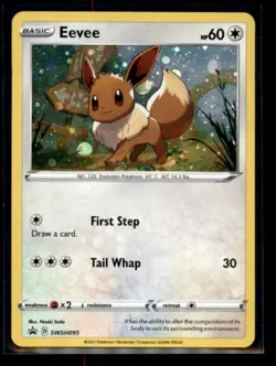 Eevee SWSH: Sword & Shield Promo Cards Near Mint or Better - Image 1
