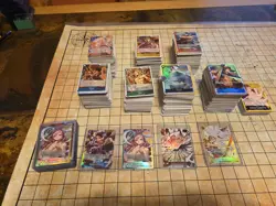 Assorted Lot One Piece Trading Cards 200 Cards Bulk Lot, R/SR Potential - Image 2
