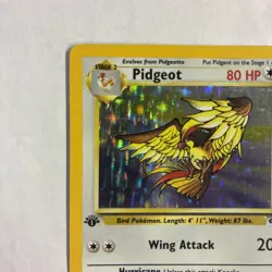 1st edition Pidgeot 8/64 Jungle Holo Rare Card LP Pokemon TCG - Image 4