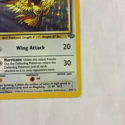1st edition Pidgeot 8/64 Jungle Holo Rare Card LP Pokemon TCG - Image 5