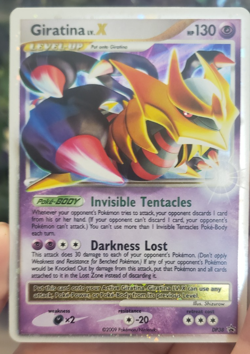 Pokemon TCG Giratina LV.X DP38 Black Star Promo Diamond & Pearl Card, 2009 - Image 1