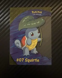 2000 Topps Pokemon Squirtle PC4 TV Animation Clear Card 07 - Image 1