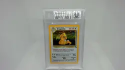 BGS (Beckett) 8.5 Dragonite Holo Rare #4/62 Fossil Unlimited 1999 Pokemon Card - Image 1
