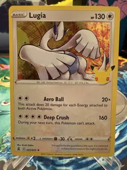 Lugia 022/025 Holo Rare Celebrations 25th Anniversary Pokemon Card NM Mint - Image 1