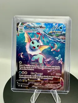 Vaporeon VMAX SWSH182 SWSH: Sword & Shield Promo Cards Holo NM - Image 2