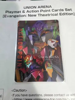 Union Arena Playmat & Action Point Card Set [Evangelion: New Theatrical Edition] - Image 2