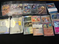 Pokemon Cards Collection, Double Rares, Ex’s, V’s, Trainers And Vintage Holos - Image 4