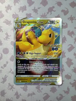 Dragonite VSTAR - SWSH236 - Pokemon Promo Ultra Rare Holo Card NM - Image 1