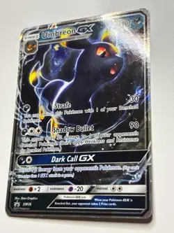 Pokemon Umbreon GX TCG SM36 Black Star Promo Holo Card Sun & Moon - Image 3