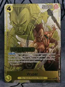 One Piece Card Game - Wyper - Winner Alternate Art Foil - OP08-110 - English - Image 1