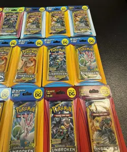 Pokemon DG Mini Blisters Lot - Sun & Moon Unbroken Bonds 3 Cards Per Pack x25 OP - Image 4