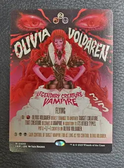 Olivia Voldaren (Showcase) Innistrad Remastered Regular MTG NM Magic Card - Image 1