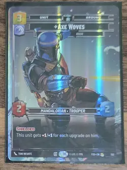 Axe Woves - Sector Qualifier Silver Pack Card - Star Wars Unlimited - Image 1