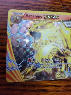MP - Arcanine BREAK XY180 Full Art Black Star Promo Pokemon TCG Card - Image 2